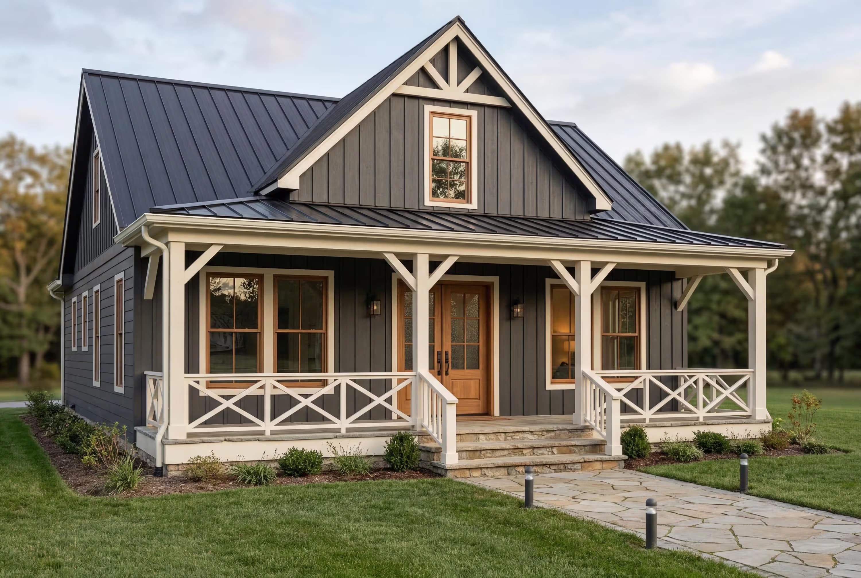 Luxury Modern Farmhouse Plan | 3 Bed 2 Bath