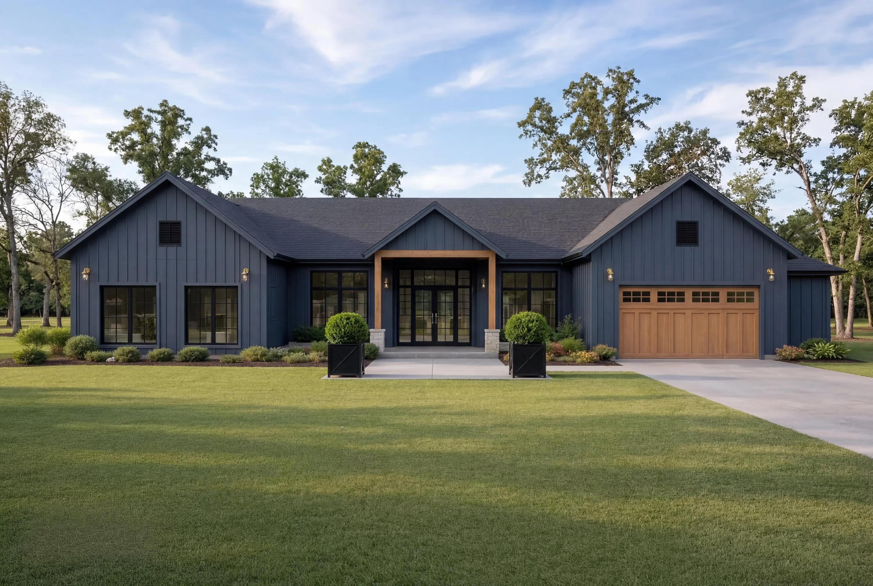 Modern Farmhouse House Plan 3140 Sq Ft | 4 Bed 2 Bath