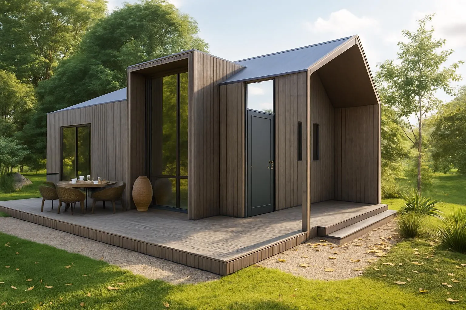 Tiny House Plans 570 Sq Ft | Cabin Plans PDF | 1 Bedroom
